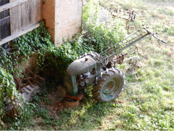 motoculteur Staub des années 50